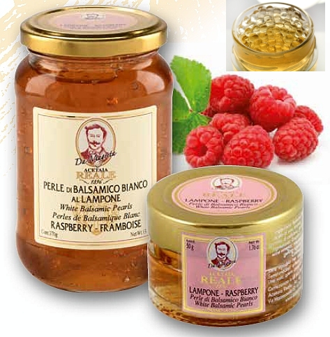 WHITE PEARLS flavoured RASPBERRY 50g/370g