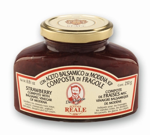 COMPOTE DE FRAISES AU BALSAMIQUE 250g